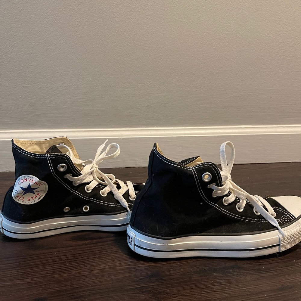 Women’s Black Converse High Tops